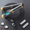 Skip Rope Cordless Jump Rope 2 in 1 Digital Jump Rope - Exercise Guide