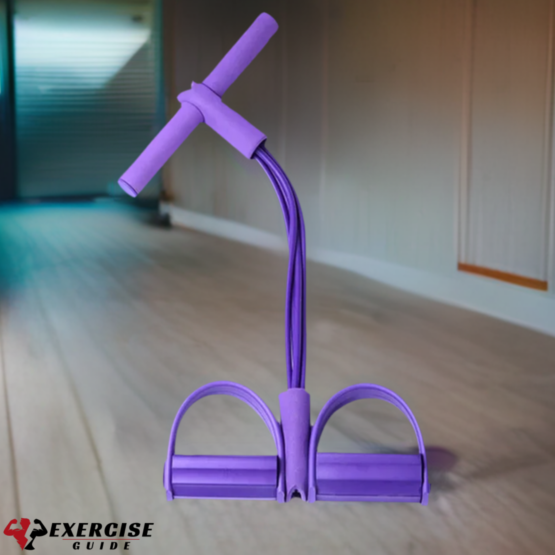 Sit Up Pull Rope Elastic Pull Ropes Exerciser - Exercise Guide