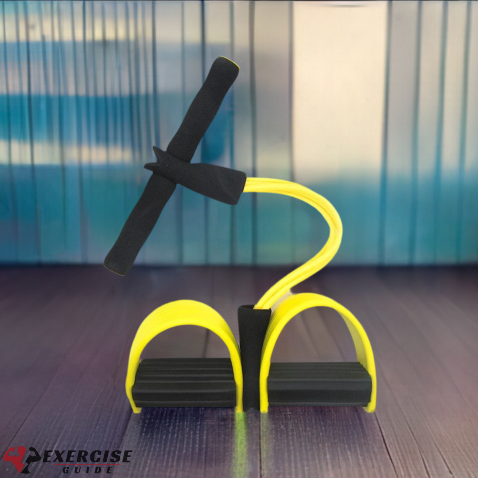 Sit Up Pull Rope Elastic Pull Ropes Exerciser - Exercise Guide