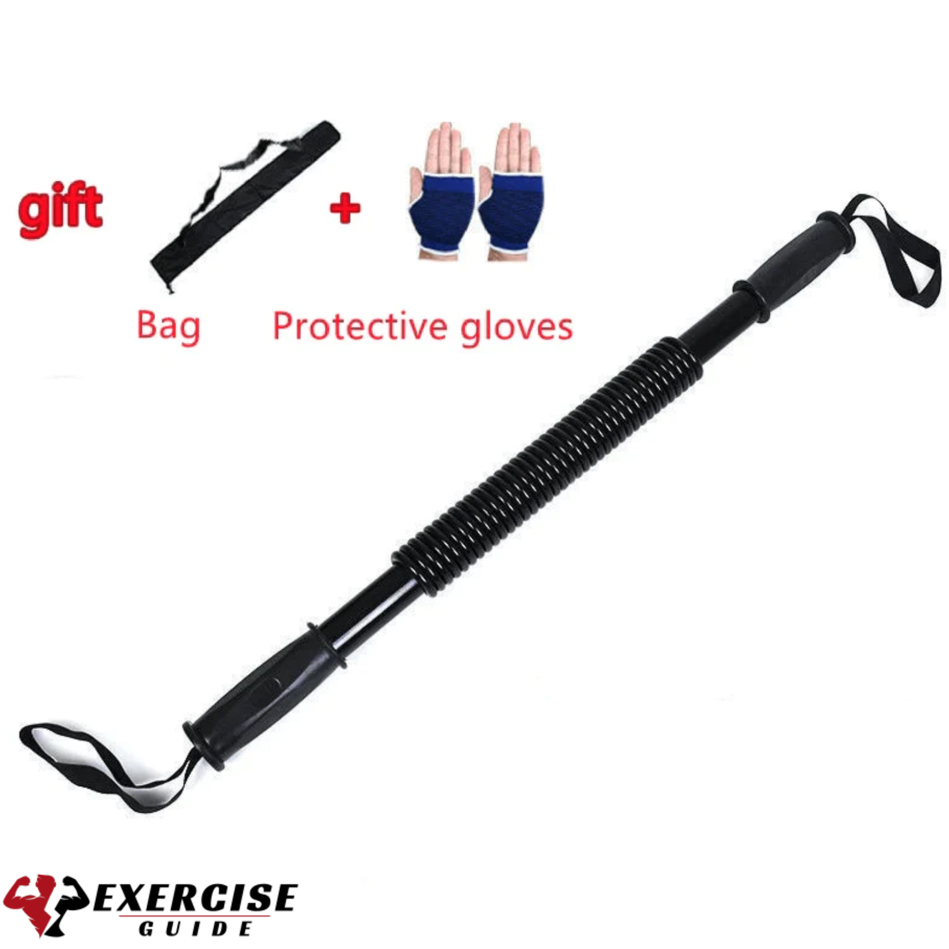 Power Twister Bar For Chest Arm Upper Body - Exercise Guide