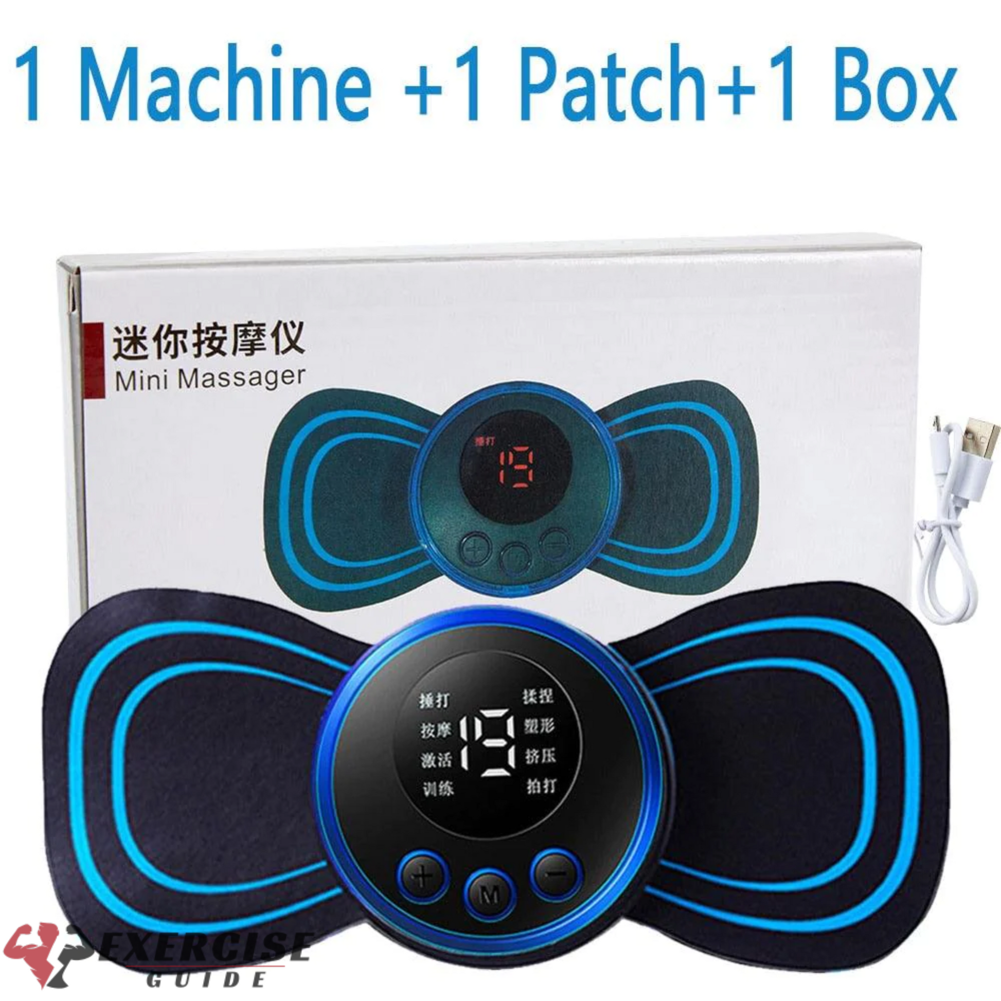 Whole Body Massager Electric Massage Patch - Exercise Guide