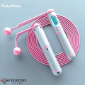 Skip Rope Cordless Jump Rope 2 in 1 Digital Jump Rope - Exercise Guide