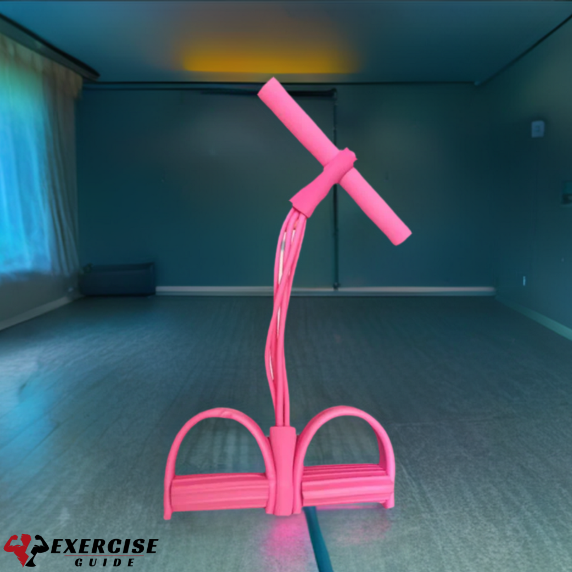 Sit Up Pull Rope Elastic Pull Ropes Exerciser - Exercise Guide