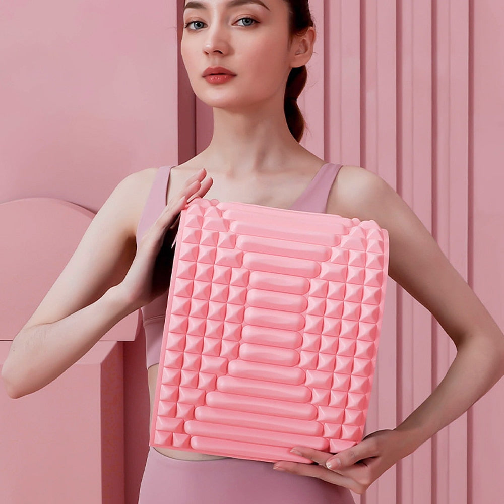 Back Stretcher Back And Neck Stretcher Lower Back Pain Stretcher Neck Lumbar Support Massager - Exercise Guide