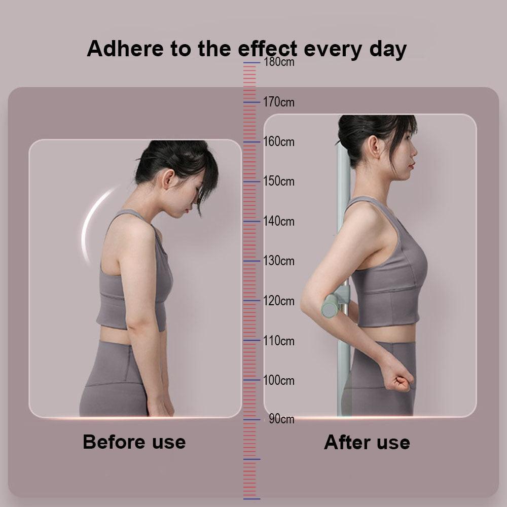 Yoga Sticks Hunchback Posture Corrector For Adults And Children - Exercise Guide