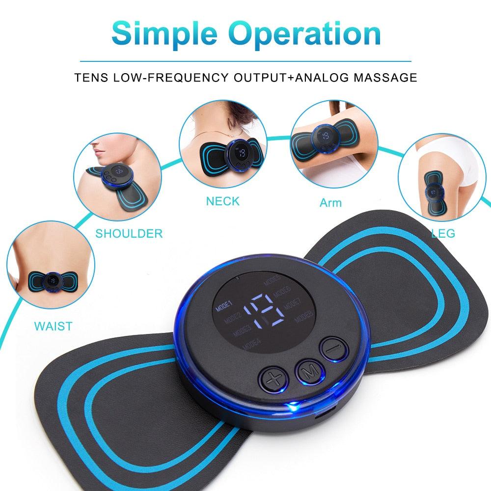 Whole Body Massager Electric Massage Patch - Exercise Guide