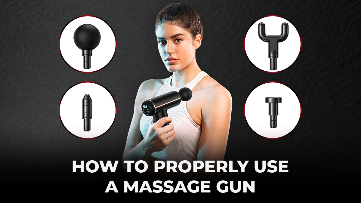 Using Massage Gun How To Properly Use A Massage Gun – Exercise Guide