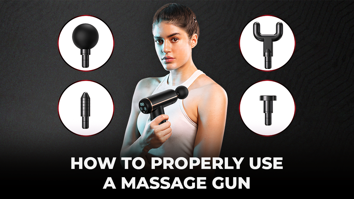 How To Properly Use A Massage Gun