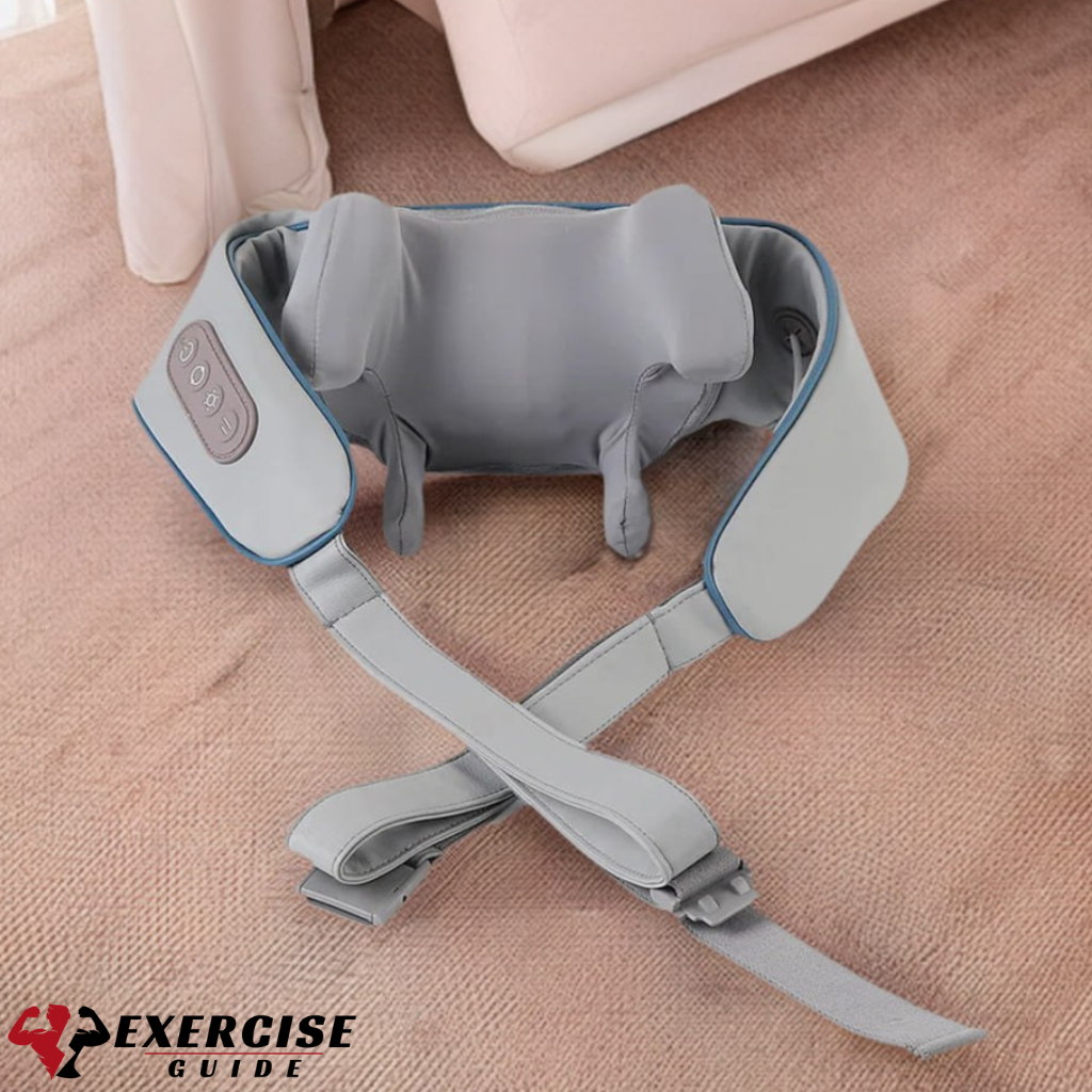 Neck And Shoulder Massager Neck Massage Pillow Electric Wireless Muscle Relaxing Massage Shawl - Exercise Guide