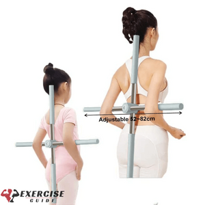 Yoga Sticks Hunchback Posture Corrector For Adults And Children - Exercise Guide