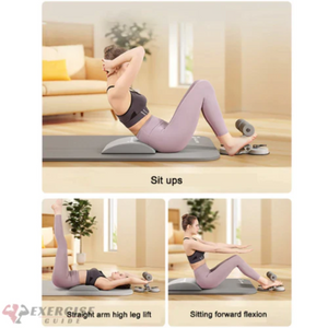 Sit Up Assist With Elastic Band 2 Suction Cups Self-Suction Abs Multifunctional Exercises - Exercise Guide