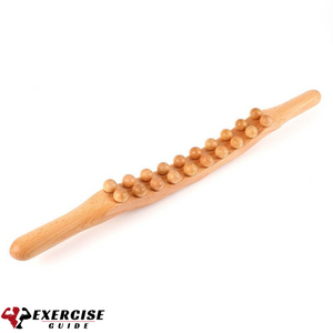 Massage Stick Wooden Massage Roller For Body - Exercise Guide