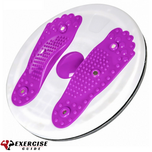 Waist Twisting Disc Exercise Twist Waist Board Foot Massage Plate Fitness Equipment - Exercise Guide