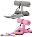 Sit Up Assist With Elastic Band 2 Suction Cups Self-Suction Abs Multifunctional Exercises - Exercise Guide