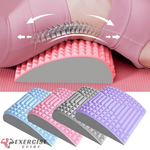 Back Stretcher Back And Neck Stretcher Lower Back Pain Stretcher Neck Lumbar Support Massager - Exercise Guide
