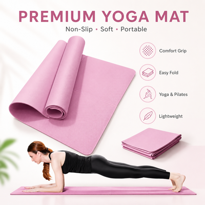 Non-Slip Yoga & Fitness Mat