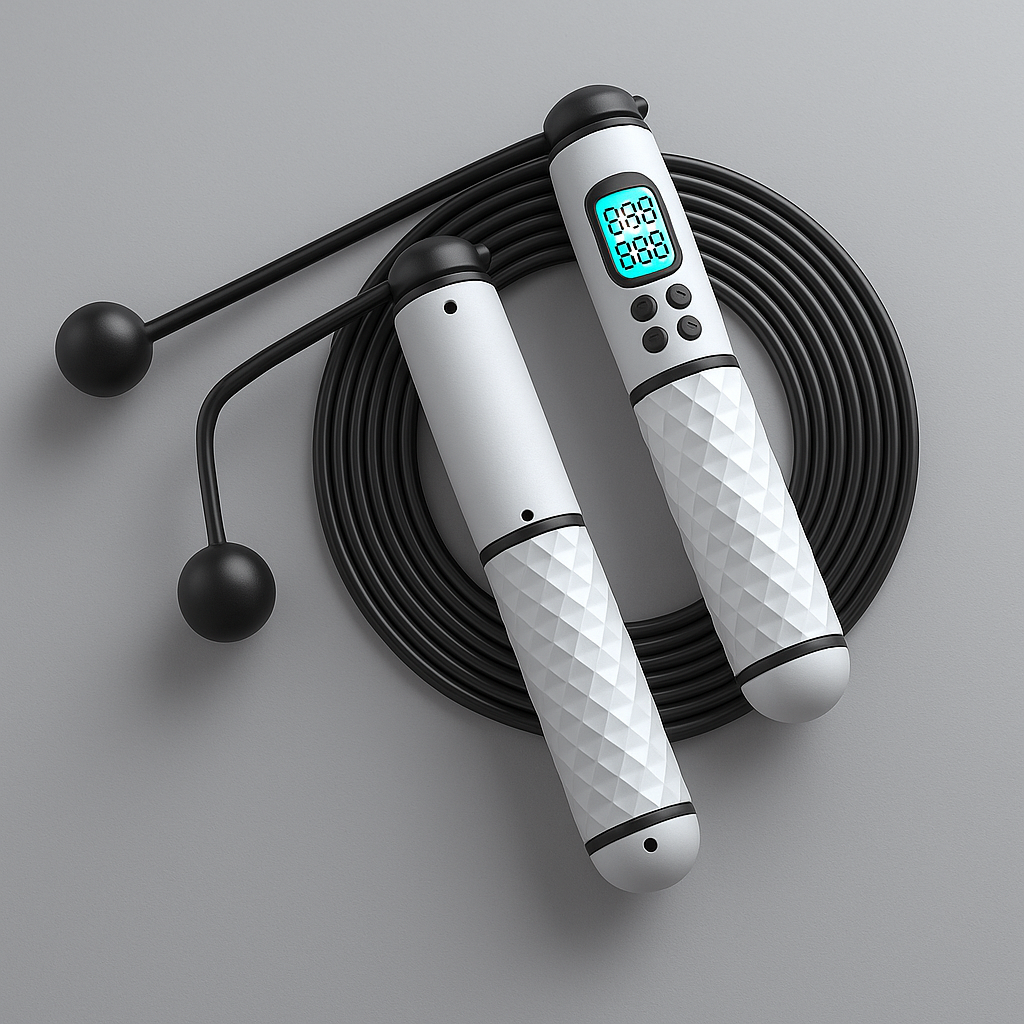 Skip Rope Cordless Jump Rope 2 in 1