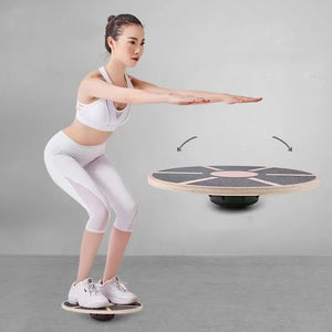 Wobble Board Balance Board Non-Slip Yoga Waist Twisting Fitness Equipment for Home Gym