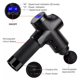 Small Massage Gun for Deep Tissue Muscle Relaxation and Pain Relief