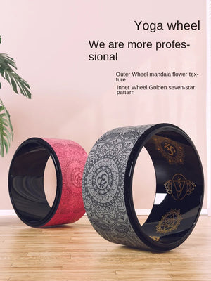 Yoga Wheel for Back Exercise and Massage