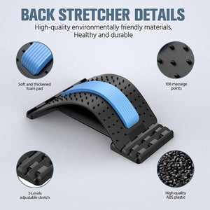 Back Stretcher Spinal Stretcher Lower Back Pain Stretcher - Exercise Guide