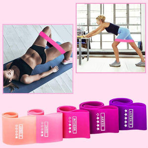 Resistance Bands Exercise Bands Perfect For Yoga Resistance Bands, Dance, Gym - Exercise Guide