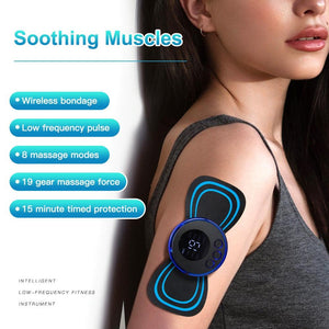 Whole Body Massager Electric Massage Patch - Exercise Guide