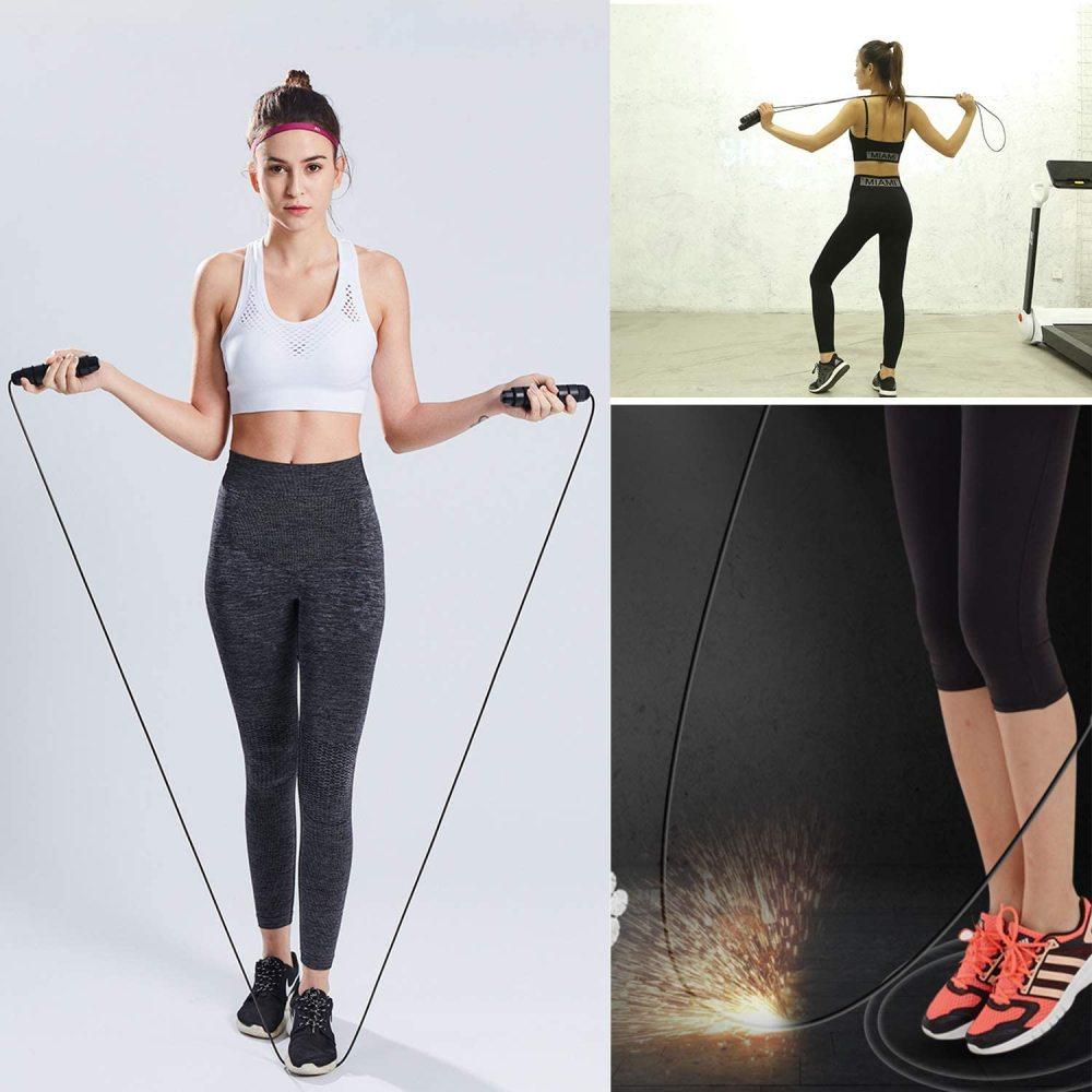 Skipping Rope Adjustable Skipping Rope Best Jump Rope For Beginners - Exercise Guide
