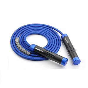 Weighted Skipping Rope Adjustable Length Tangle-Free for Fitness, Boxing, and Cardio